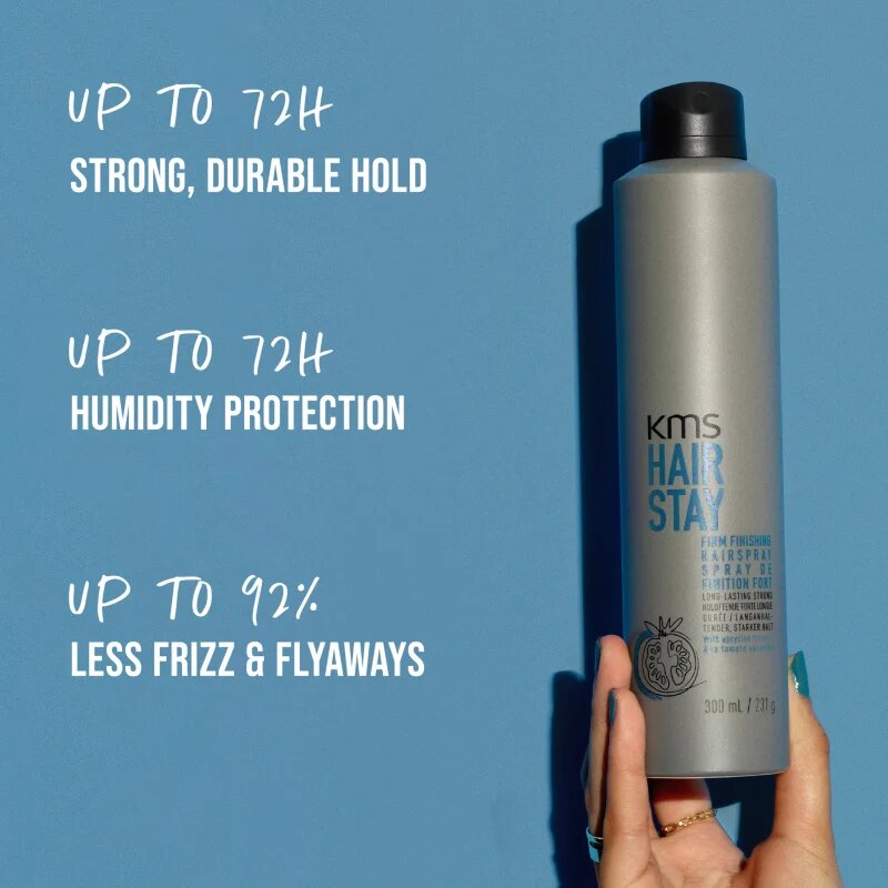 KMS Hair Stay Firm Finishing Hairspray lak na vlasy pro fixaci a tvar 75 ml
