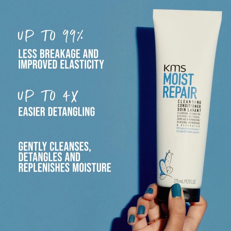 KMS Moist Repair Cleansing Conditioner čisticí kondicionér s hydratačním účinkem 275 ml