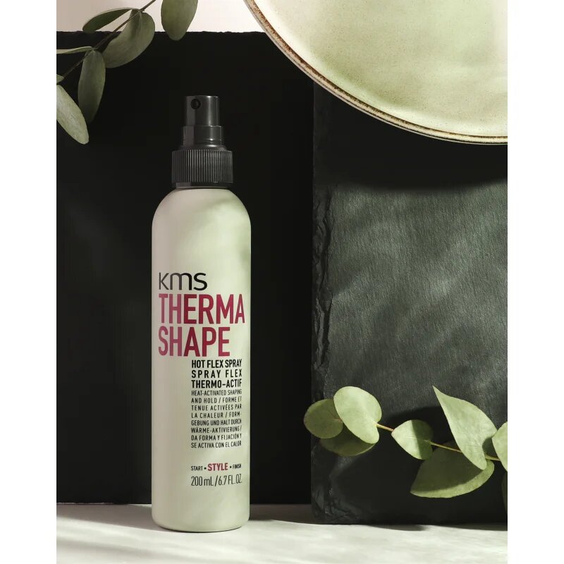 KMS Thermashape Hot Flex Spray sprej na vlasy pro tepelnou úpravu vlasů 200 ml
