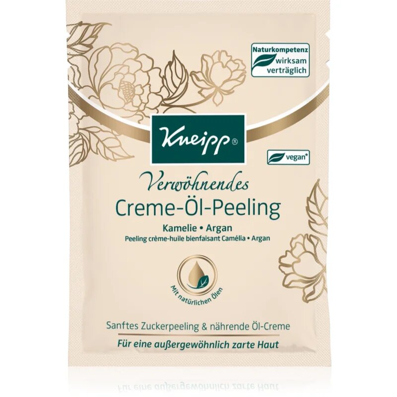 Kneipp Argan Secret tělový peeling s arganovým olejem 40 ml