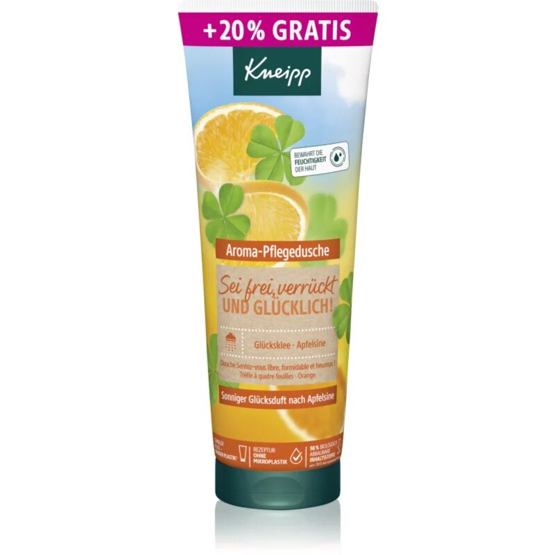 Kneipp Be Happy sprchový gel Clover & Orange 240 ml