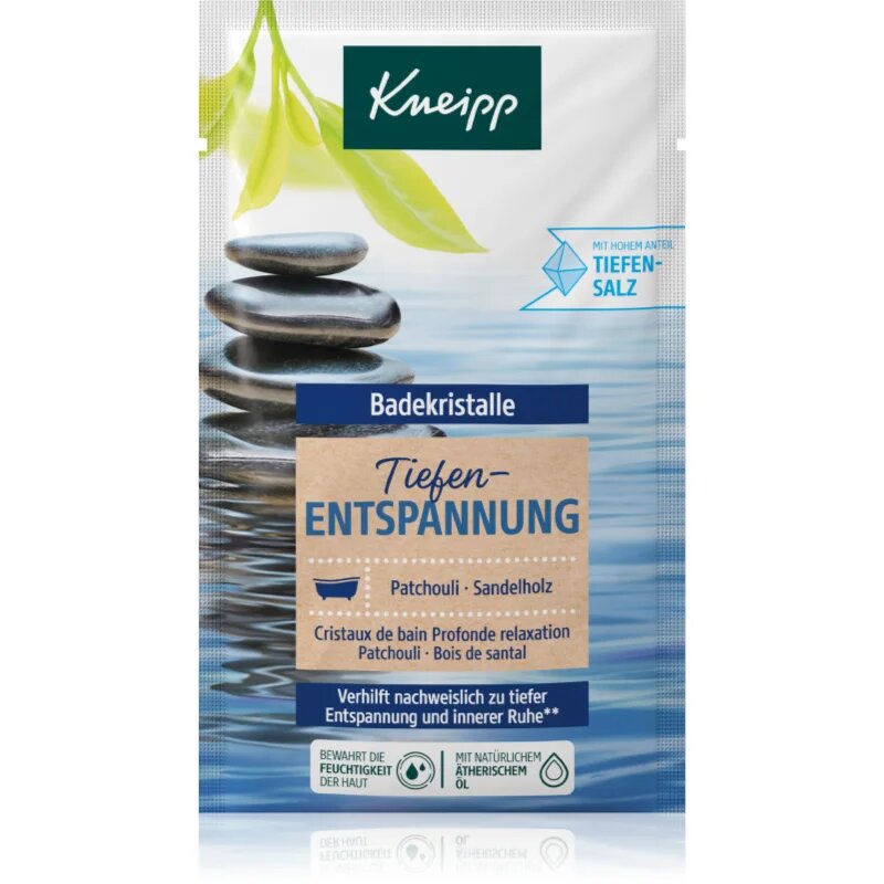 Kneipp Deep Relaxation sůl do koupele Patchouli & Sandalwood 60 g