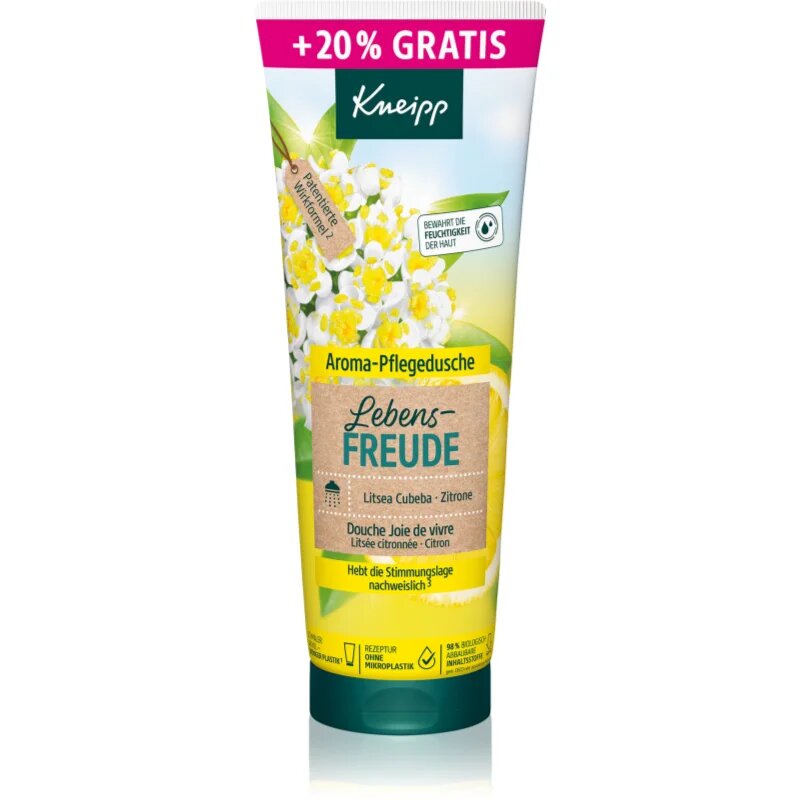Kneipp Enjoy Life povzbuzující sprchový gel Litsea Cubeba & Lemon 240 ml