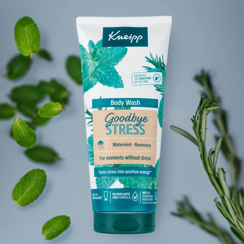 Kneipp Goodbye Stress jemný sprchový gel s povzbuzujícím účinkem 200 ml