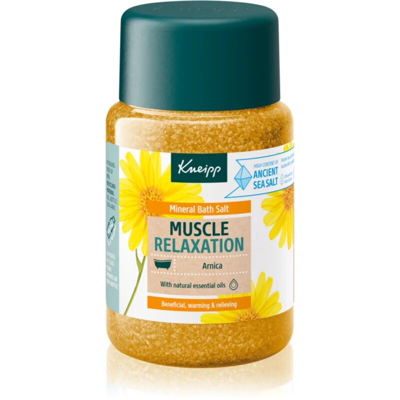 Kneipp Muscle Relaxation sůl do koupele na svaly a klouby Arnica 500 g