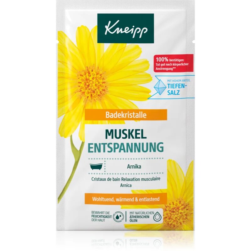 Kneipp Muscle Relaxation sůl do koupele na svaly a klouby Arnica 60 g