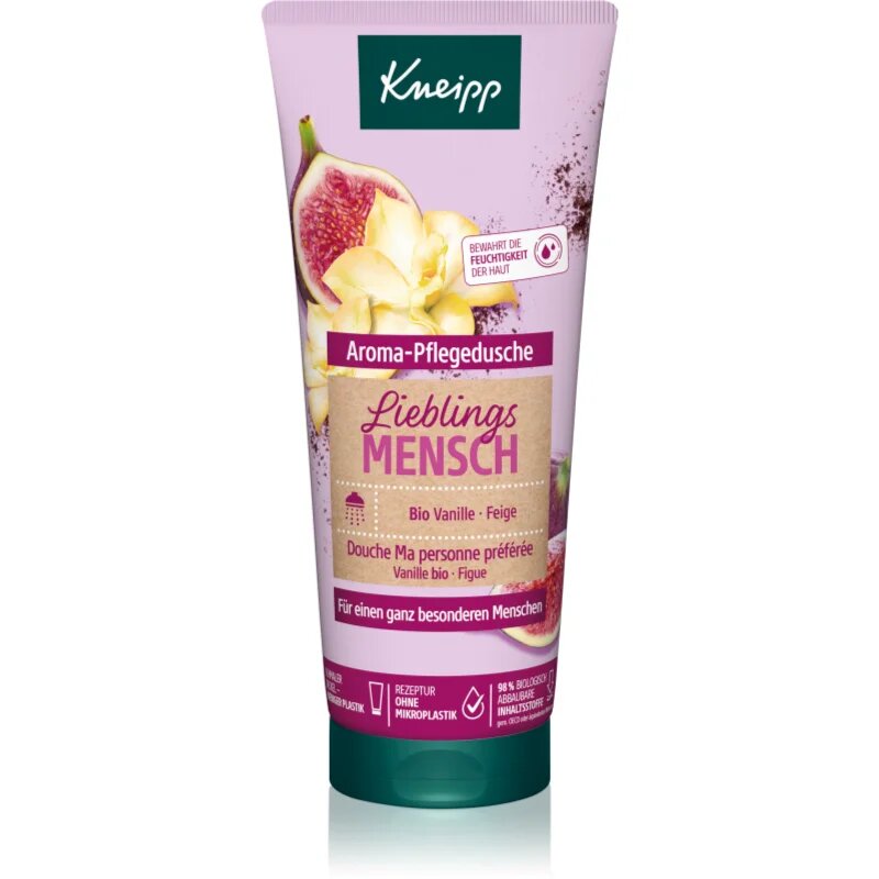 Kneipp My Favourite Person sprchový gel Vanilla & Bio Fig 200 ml