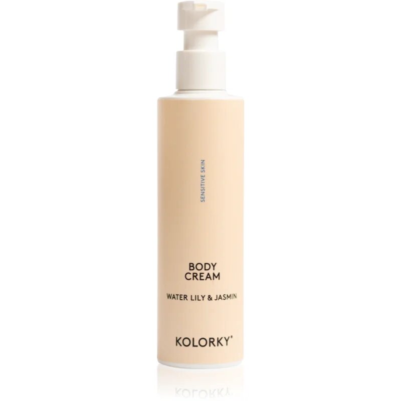 Kolorky Body Cream Sensitive Skin tělový krém pro citlivou pokožku Watter Lilly & Jasmin 190 ml