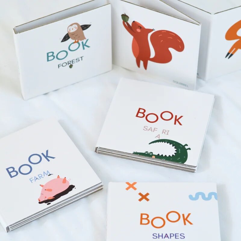 Kolorky Book Forest otočná knížka pro děti 1 ks