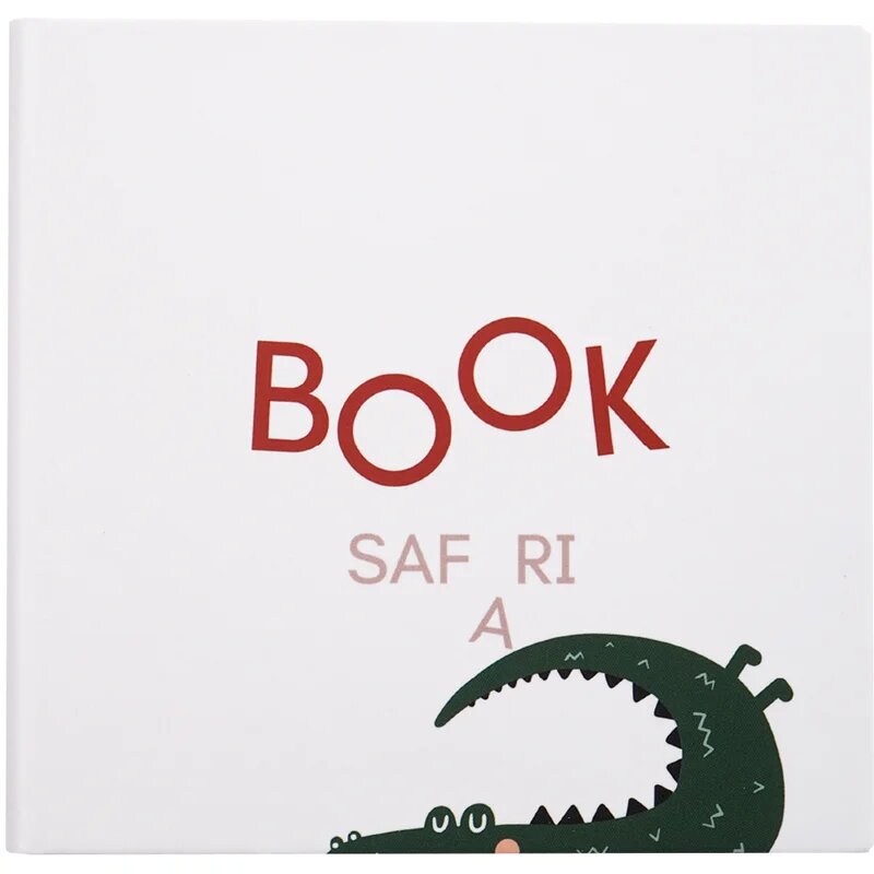 Kolorky Book Safari otočná knížka pro děti 1 ks