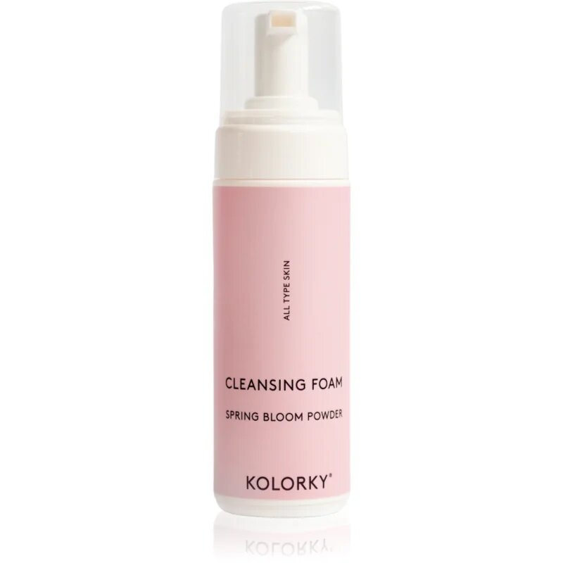 Kolorky Cleansing Foam jemná čisticí pěna Spring Bloom Powder 150 ml