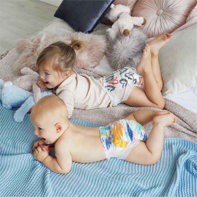 Kolorky Day Hearts jednorázové EKO pleny velikost M 5-8 Kg 21 ks