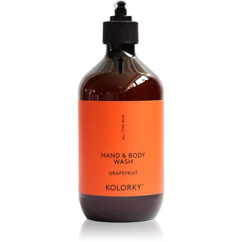 Kolorky Hand & Body Wash mycí gel na ruce a tělo Grapefruit 490 ml