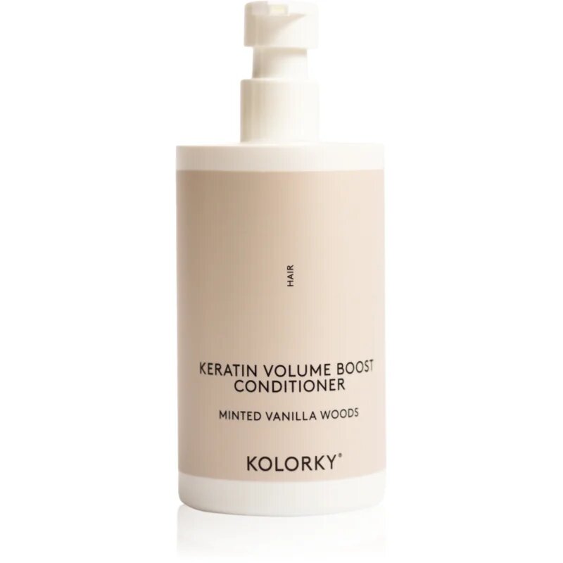Kolorky Keratine Volume Boost Conditioner kondicionér pro objem vlasů Minted Vanilla Woods 390 ml