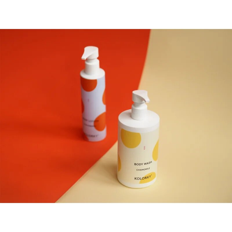 Kolorky Kids Body Wash jemný mycí gel Chamomile 390 ml