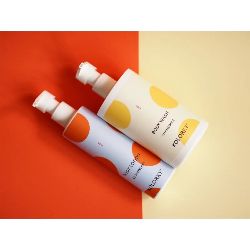 Kolorky Kids Body Wash jemný mycí gel Chamomile 390 ml