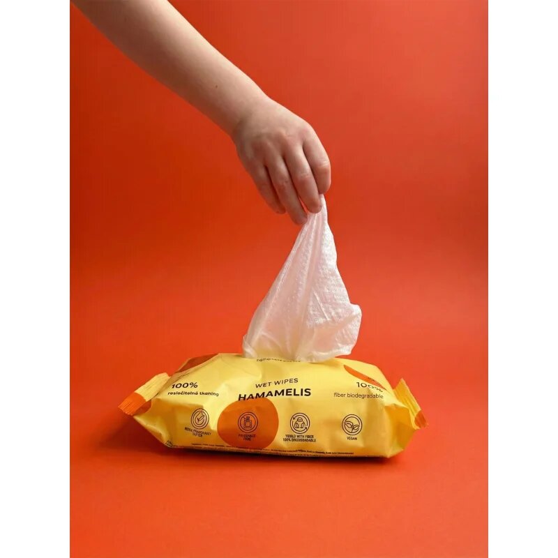 Kolorky Wet Wipes Hamamelis dětské jemné vlhčené ubrousky 60 ks