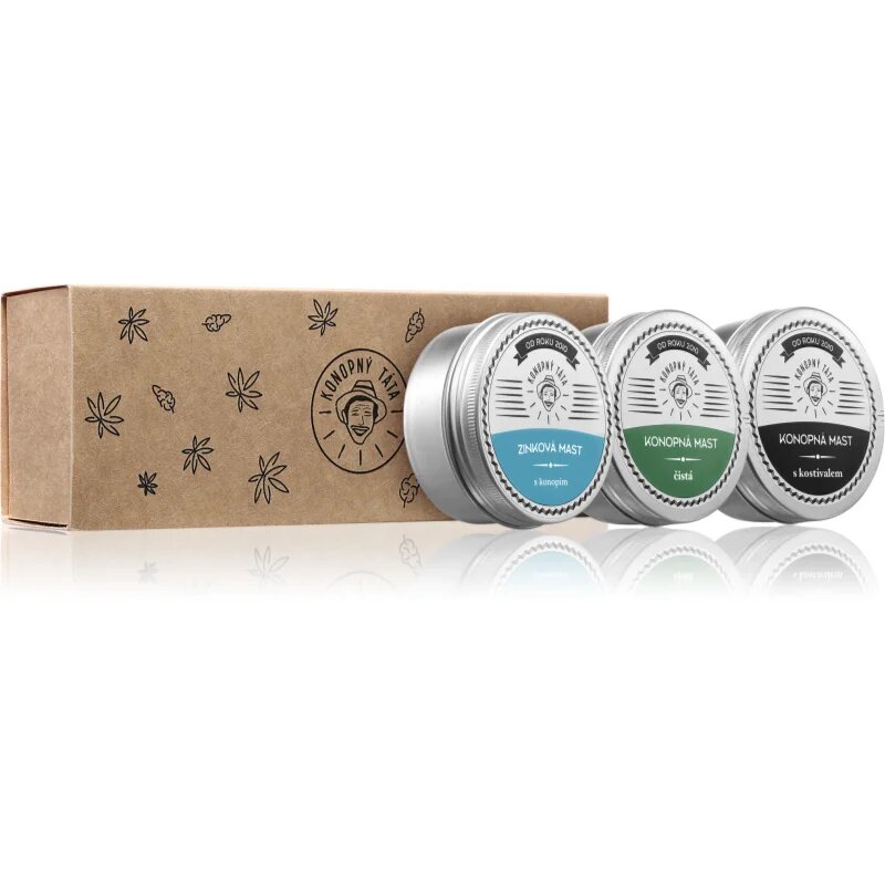 Konopný táta Triple Pack set