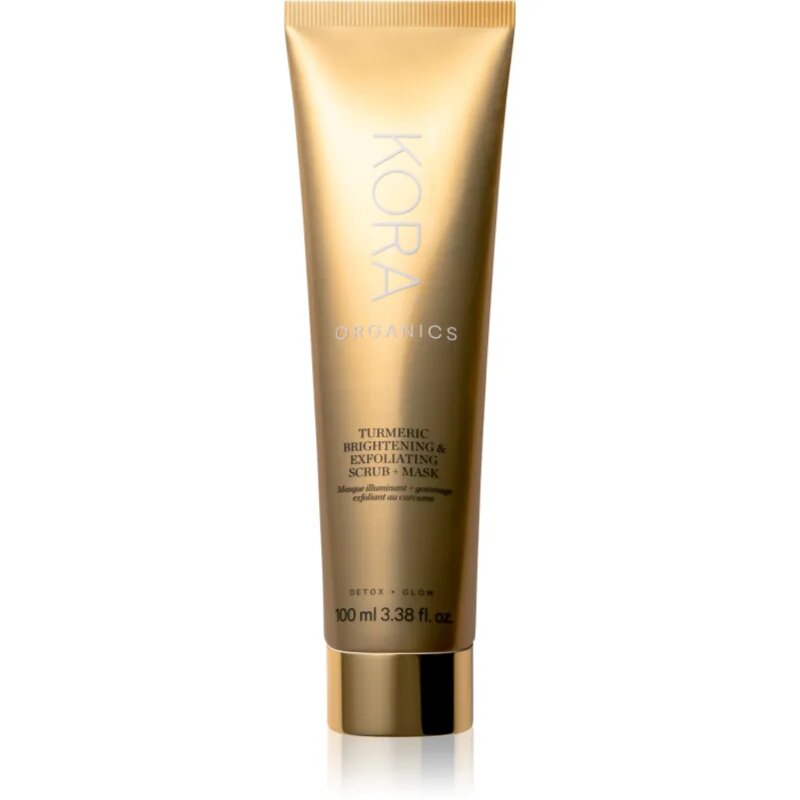 Kora Organics Turmeric Brightening & Exfoliating Scrub + Mask peeling a maska 100 ml