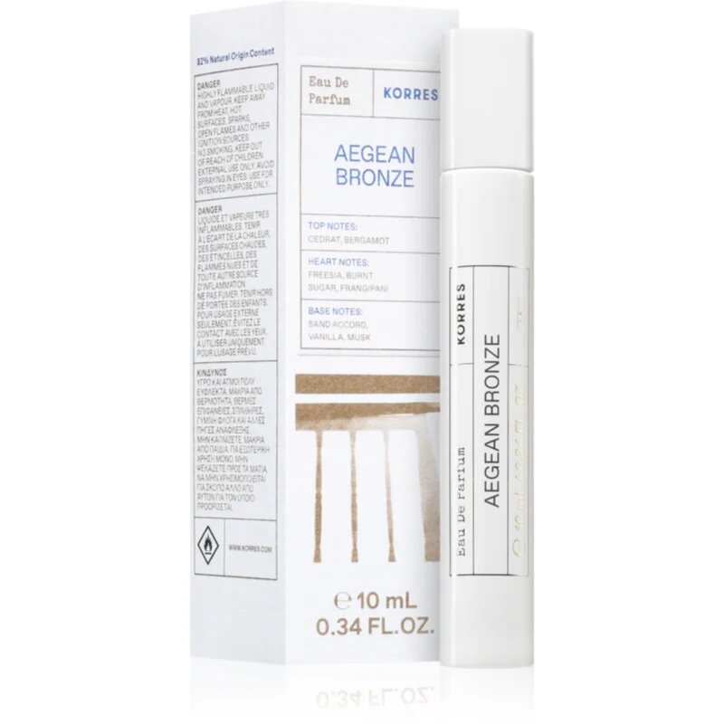 Korres Aegean Bronze parfémovaná voda roll-on unisex 10 ml