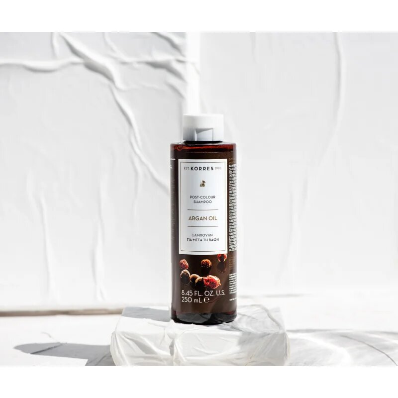 Korres Argan Oil čisticí šampon pro barvené vlasy 250 ml