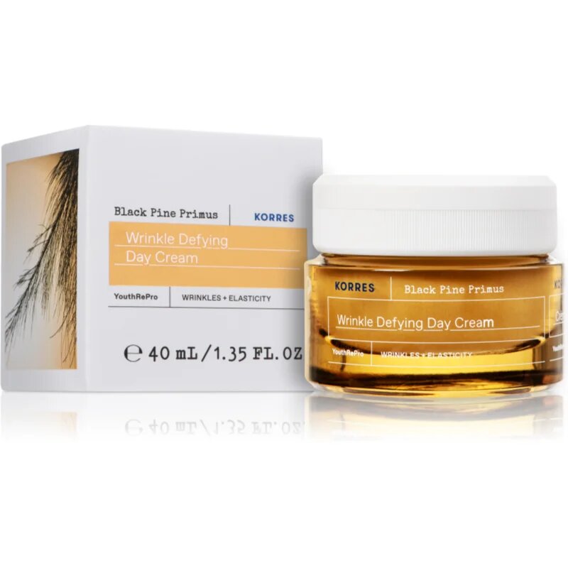 Korres Black Pine Primus hydratační denní krém proti příznakům stárnutí 40 ml