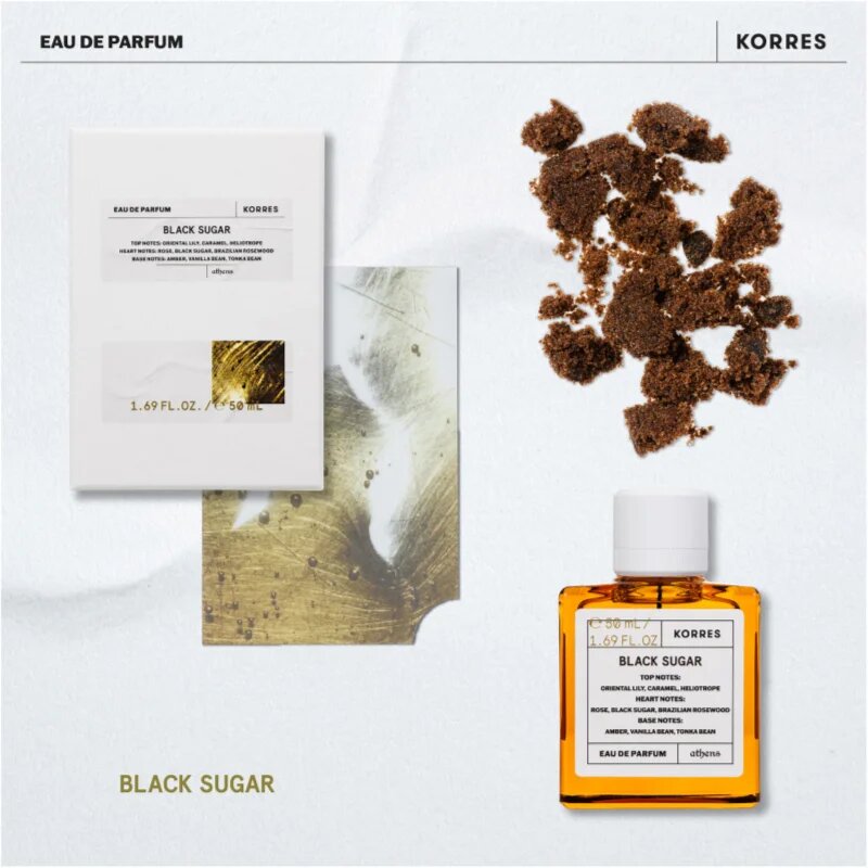 Korres Black Sugar parfémovaná voda pro ženy 50 ml