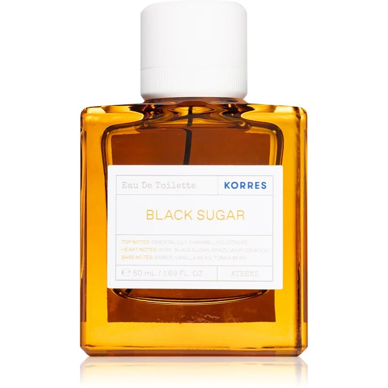 Korres Black Sugar toaletní voda pro ženy 50 ml