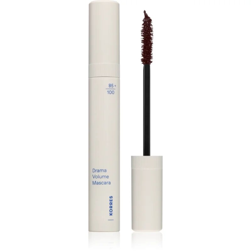 Korres Drama Volume Mascara řasenka pro dlouhotrvající objem odstín 02 Brown 13 ml