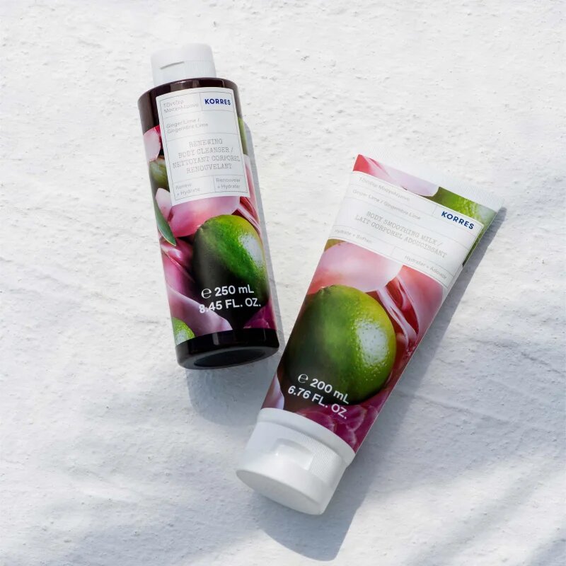 Korres Ginger Lime hydratační sprchový gel 250 ml