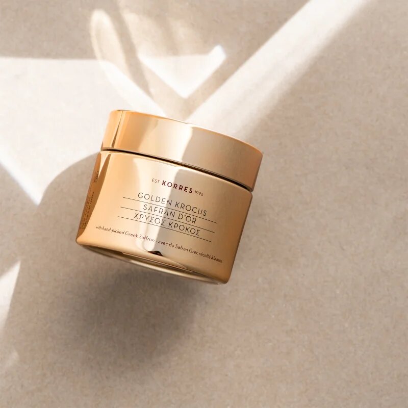 Korres Golden Krocus regenerační pleťový krém proti příznakům stárnutí 50 ml