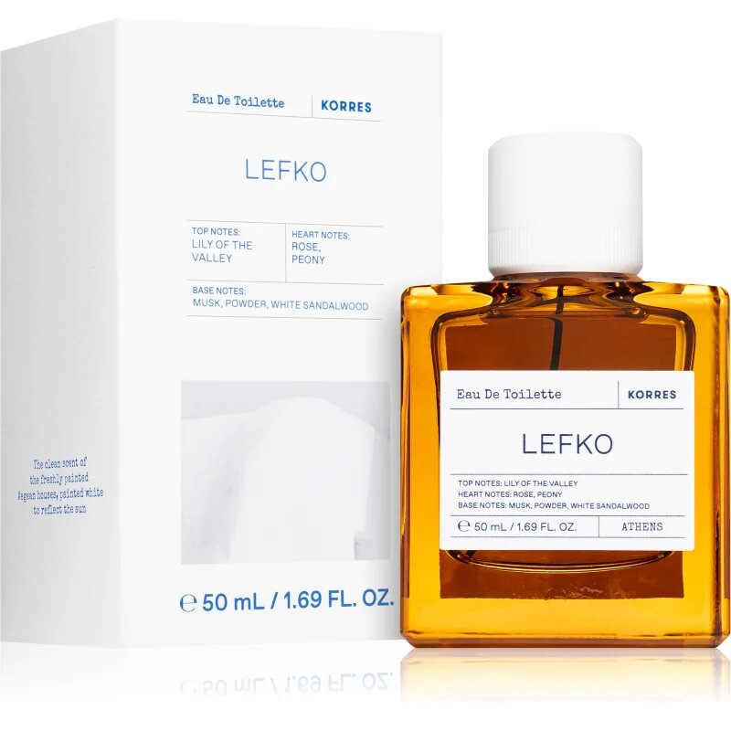 Korres Lefko toaletní voda unisex 50 ml