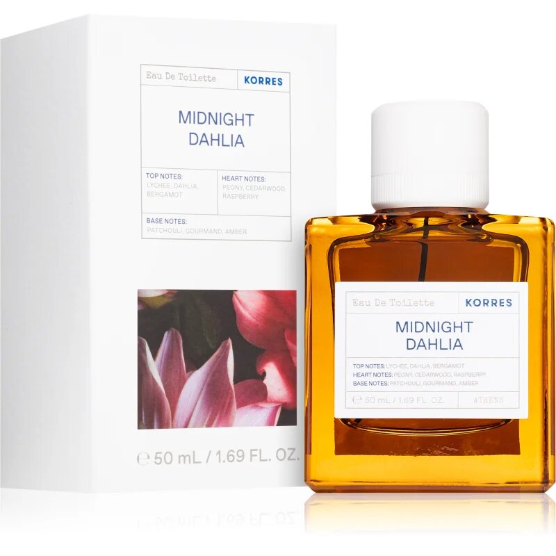 Korres Midnight Dahlia toaletní voda pro ženy 50 ml