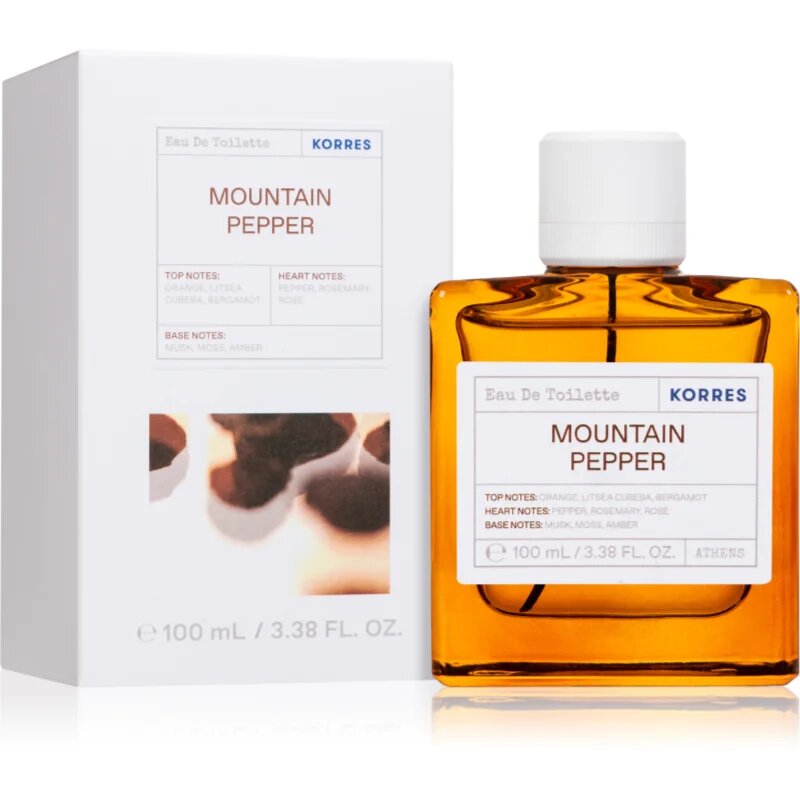 Korres Mountain Pepper toaletní voda pro muže 100 ml