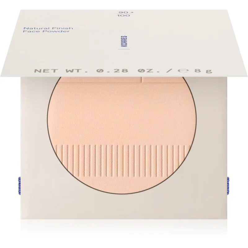 Korres Natural Finish sjednocující kompaktní pudr odstín 01 Light 8 g