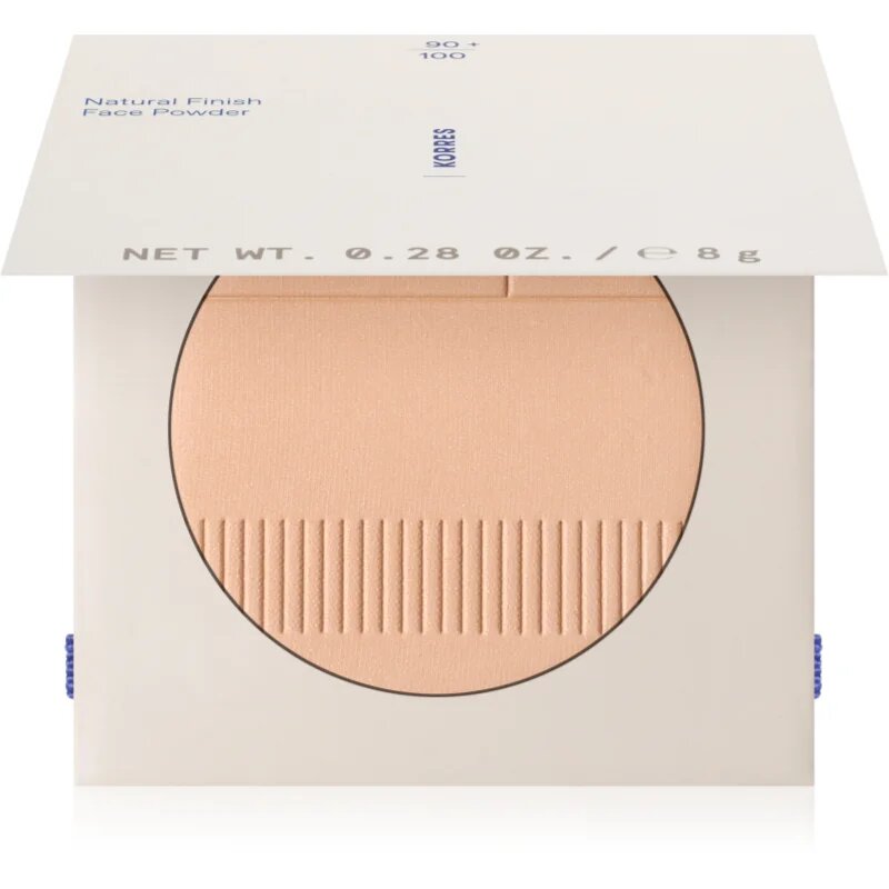 Korres Natural Finish sjednocující kompaktní pudr odstín 02 Medium 8 g
