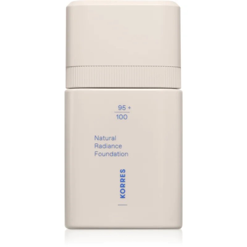 Korres Natural Radiance Foundation make-up pro přirozený vzhled odstín 03 Tan 30 ml