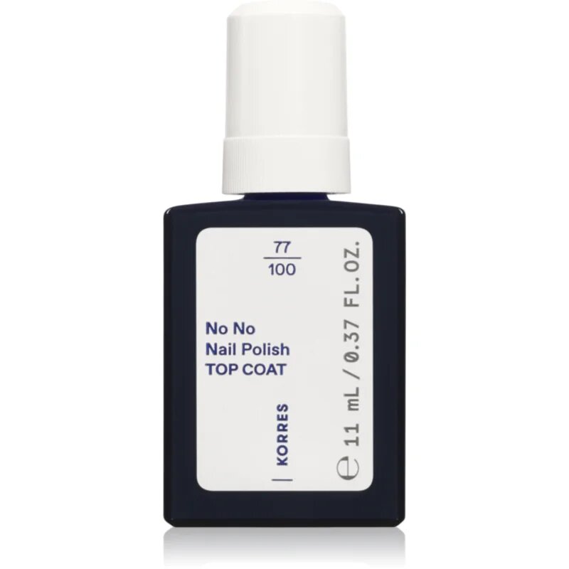 Korres No No Nail Polish vrchní lak na nehty 11 ml