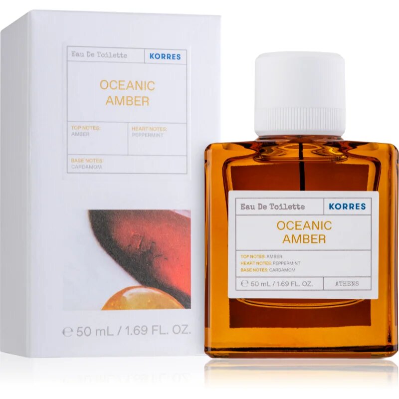 Korres Oceanic Amber toaletní voda pro muže 50 ml