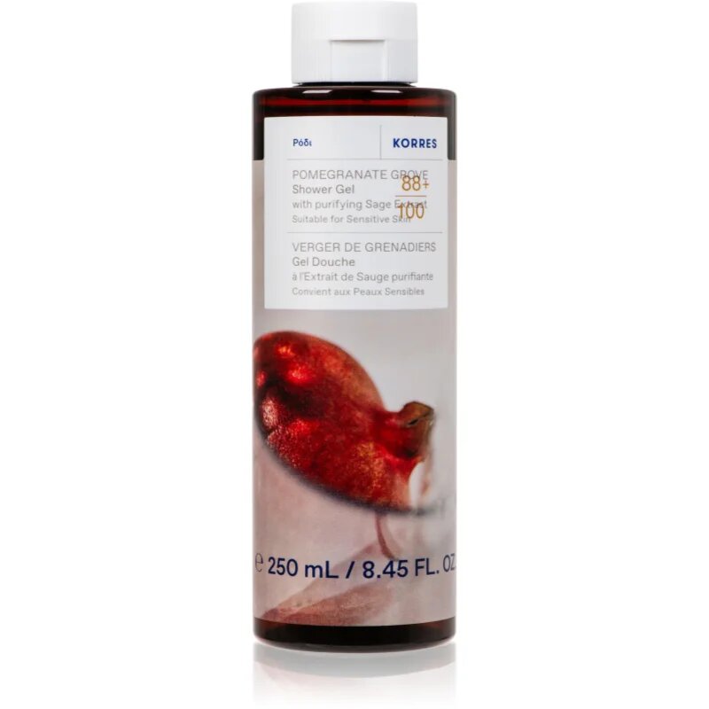 Korres Pomegranate osvěžující sprchový gel 250 ml