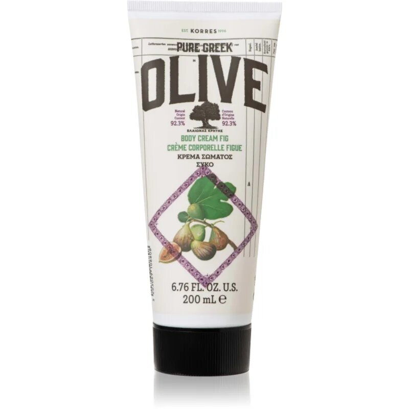 Korres Pure Greek Olive & Fig hydratační tělové mléko 200 ml