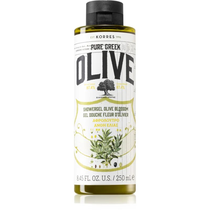 Korres Pure Greek Olive & Olive Blossom sprchový gel 250 ml