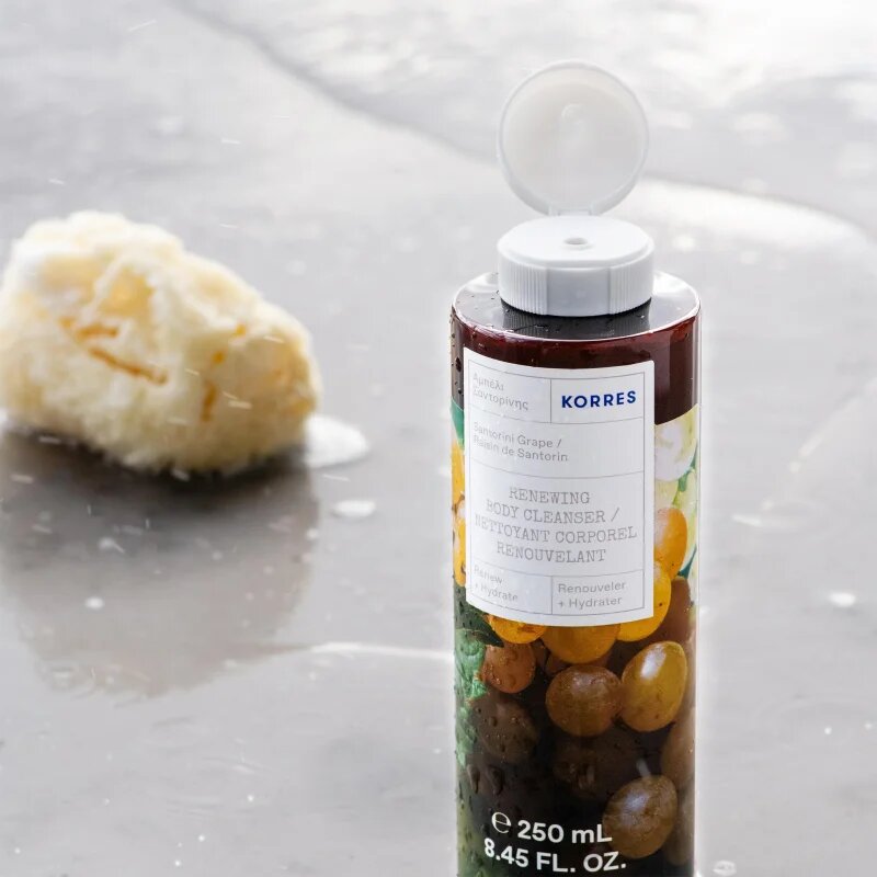 Korres Santorini Grape revitalizující sprchový gel 250 ml