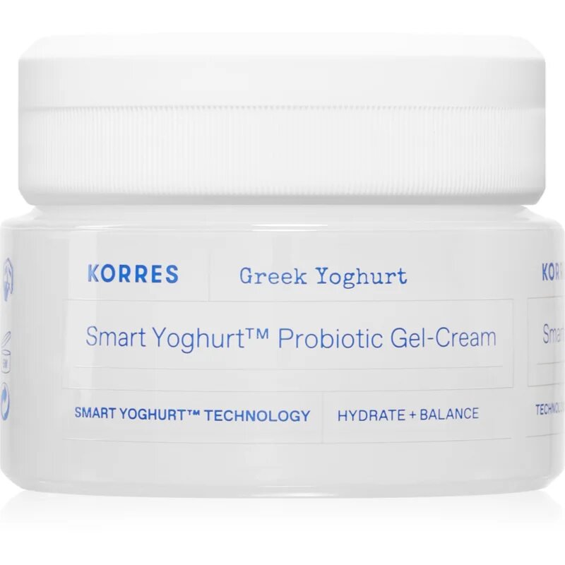 Korres Smart Yoghurt™ Probiotic Gel-Cream hydratační gelový krém s probiotiky 40 ml
