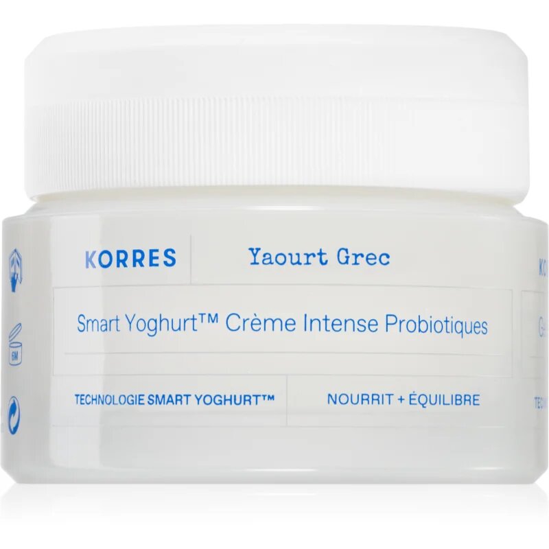 Korres Smart Yoghurt™ Probiotic Intense Cream intenzivní hydratační krém s probiotiky 40 ml
