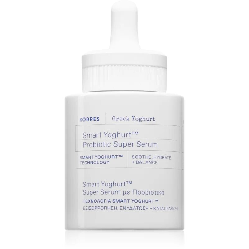 Korres Smart Yoghurt™ Probiotic Super Serum hydratační pleťové sérum s probiotiky 30 ml