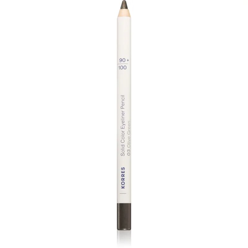 Korres Solid Color Eyeliner Pencil krémová tužka na oči odstín Olive Green 1.2 g