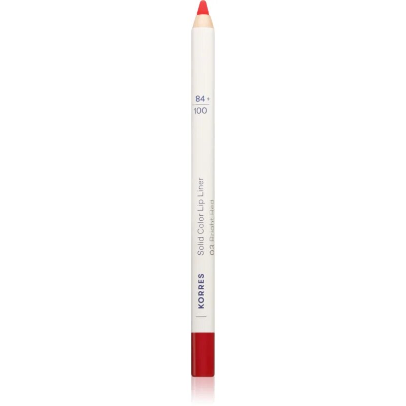Korres Solid Color Lip Liner konturovací tužka na rty odstín 03 Bright Red 1.2 g