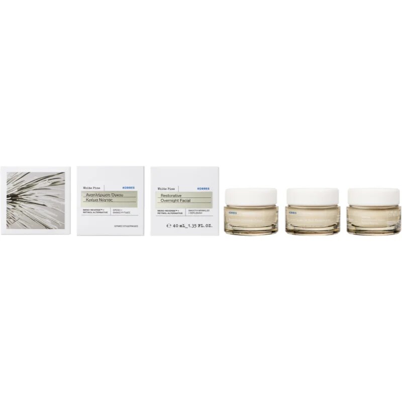Korres White Pine Meno-Reverse™ intenzivní omlazující noční krém na hluboké vrásky 40 ml