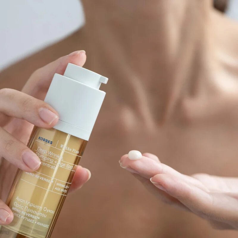 Korres White Pine Meno-Reverse™ protivráskové sérum pro dokonalou pleť 30 ml